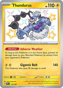 Thundurus - SV: Paldean Fates #139