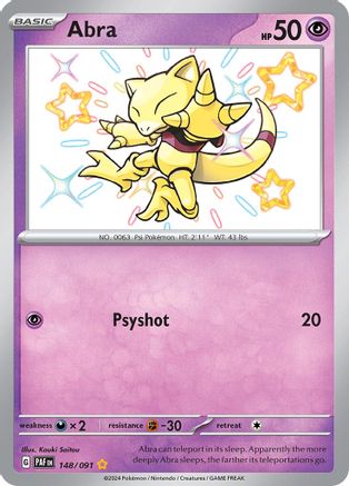 Abra - SV: Paldean Fates #148
