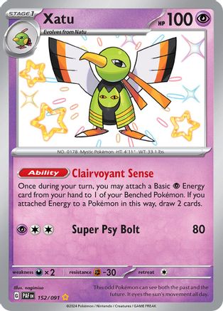 Xatu - 152/091 - SV: Paldean Fates #152