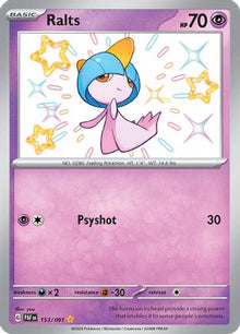 Ralts - 153/091 - SV: Paldean Fates #153