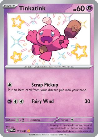 Tinkatink - SV: Paldean Fates #165