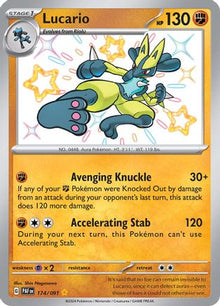 Lucario - SV: Paldean Fates #174