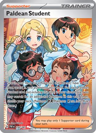 Paldean Student - 230/091 - SV: Paldean Fates #230