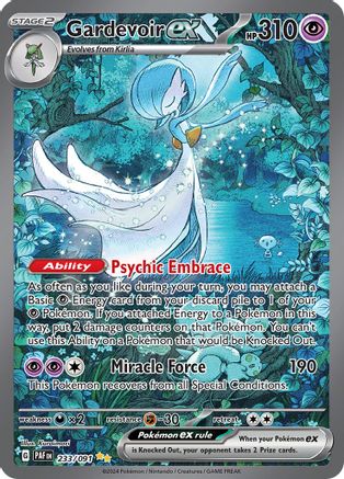 Gardevoir ex - 233/091 - SV: Paldean Fates #233