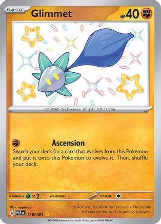 Glimmet - SV: Paldean Fates #179