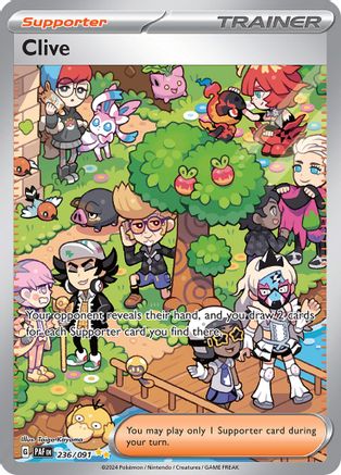 Clive - 236/091 - SV: Paldean Fates #236