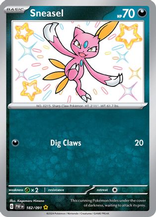 Sneasel - SV: Paldean Fates #182