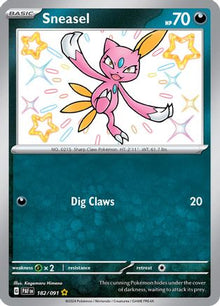 Sneasel - SV: Paldean Fates #182