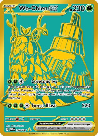 Wo-Chien ex - SV: Paldean Fates #240