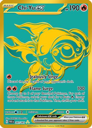 Chi-Yu ex - SV: Paldean Fates #241