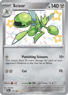 Scizor - SV: Paldean Fates #191