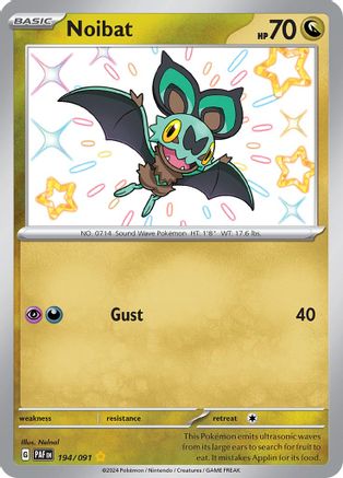 Noibat - 194/091 - SV: Paldean Fates #194