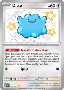 Ditto - SV: Paldean Fates #201