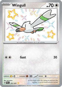 Wingull - SV: Paldean Fates #203