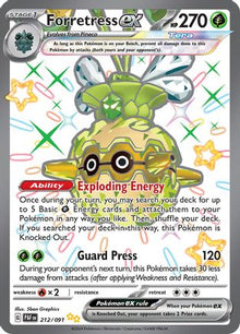 Forretress ex - 212/091 - SV: Paldean Fates #212