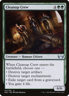 Cleanup Crew — SNC — 141