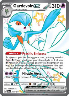 Gardevoir ex - 217/091 - SV: Paldean Fates #217