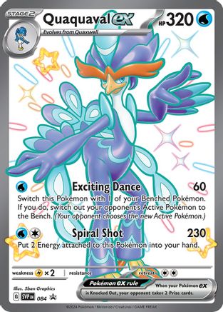 Quaquaval ex - 084 - SV: Scarlet & Violet Promo Cards #084