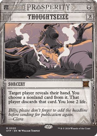 Thoughtseize - Outlaws of Thunder Junction: Breaking News #20
