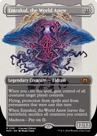 Emrakul, the World Anew (Borderless) - Modern Horizons 3 #381