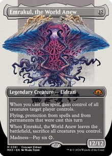 Emrakul, the World Anew (Borderless) - Modern Horizons 3 #381