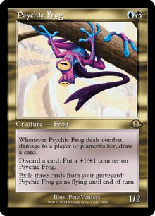 Psychic Frog (Retro Frame) - Modern Horizons 3 #433