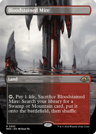 Bloodstained Mire (Borderless) - Modern Horizons 3 #352