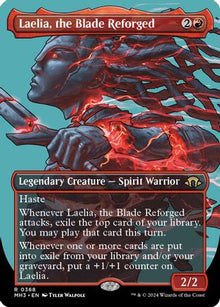 Laelia, the Blade Reforged (Borderless) - Modern Horizons 3 #368