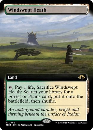 Windswept Heath (Extended Art) - Modern Horizons 3 #466