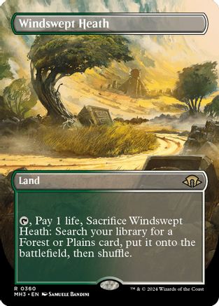 Windswept Heath (Borderless) - Modern Horizons 3 #360