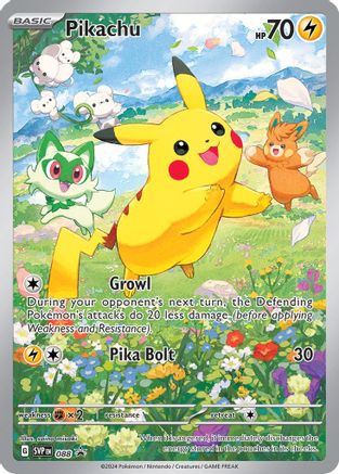 Pikachu - 088 - SV: Scarlet & Violet Promo Cards #088