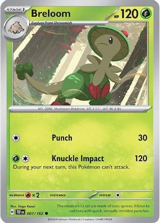 Breloom - SV05: Temporal Forces #007