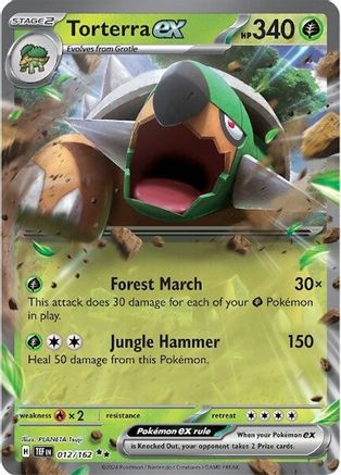 Torterra ex - 012/162 - SV05: Temporal Forces #012
