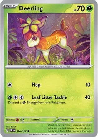 Deerling - 016/162 - SV05: Temporal Forces #016