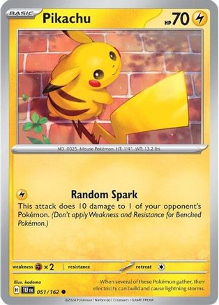 Pikachu - SV05: Temporal Forces #051