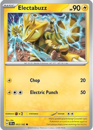 Electabuzz - SV05: Temporal Forces #053