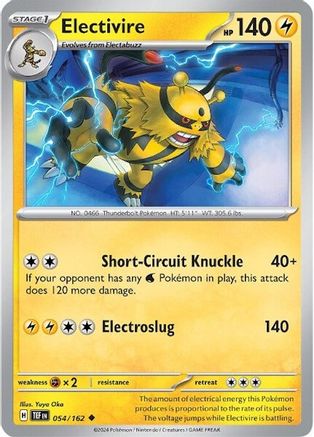 Electivire - SV05: Temporal Forces #054
