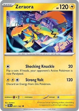 Zeraora - SV05: Temporal Forces #057