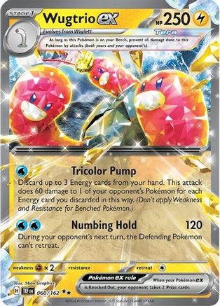 Wugtrio ex - 060/162 - SV05: Temporal Forces #060