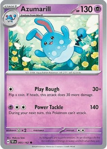 Azumarill - SV05: Temporal Forces #065
