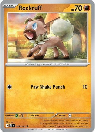 Rockruff - SV05: Temporal Forces #089