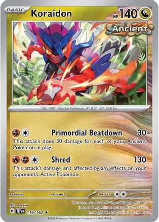 Koraidon - SV05: Temporal Forces #119