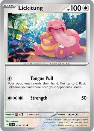 Lickitung - 124/162 - SV05: Temporal Forces #124