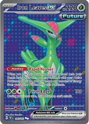 Iron Leaves ex - 186/162 - SV05: Temporal Forces #186