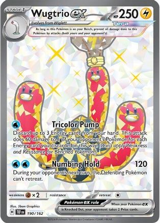 Wugtrio ex - 190/162 - SV05: Temporal Forces #190