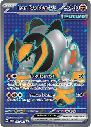 Iron Boulder ex - 192/162 - SV05: Temporal Forces #192