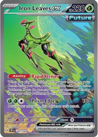 Iron Leaves ex - 203/162 - SV05: Temporal Forces #203