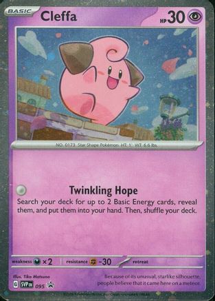 Cleffa - 095 - SV: Scarlet & Violet Promo Cards #095