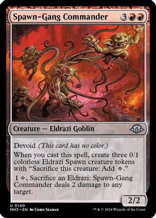 Spawn-Gang Commander - Modern Horizons 3 #140