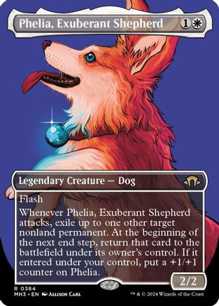 Phelia, Exuberant Shepherd (Borderless) - Modern Horizons 3 #364